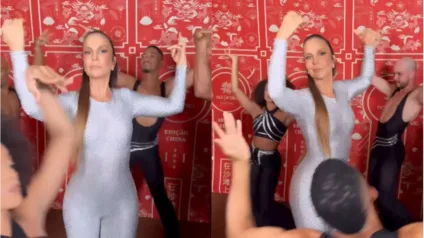 Ivete Sangalo dança hit viral Alibi - Reprodução/Instagram/Montagem