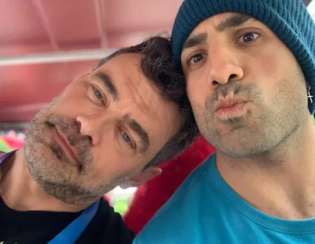 Carmo Dalla Vecchia e Kaysar Dadour - Reprodução/Instagram