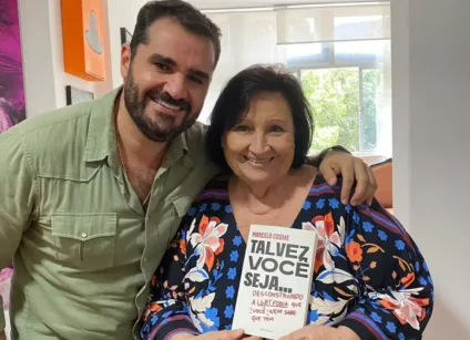 Marcelo Cosme e Dona Déa Lúcia - Reprodução/Instagram