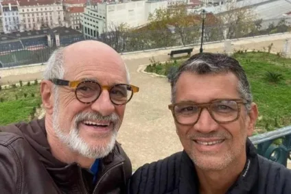 Marcos Caruso e Marcos Paiva vivem um relacionamento desde 2018 - Reprodução/Instagram