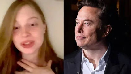 Vivian Jenna Wilson e o pai Elon Musk - Divulgação/Reprodução/Instagram/Montagem