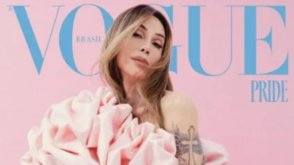 Maya Massafera na capa da Vogue Brasil - Divulgação