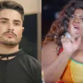 Lucas Souza detona Jojo Todynho após decisão de suspender música em agradecimento à comunidade LGBTQIAPN+ depois de posar ao lado de Michelle Bolsonaro - Reprodução/Instagram/Montagem