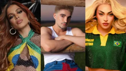 Anitta, Jão e Pabllo Vittar estão na lista de indicados do MTV EMA 2024 - Divulgação/Reprodução/Instagram/Montagem