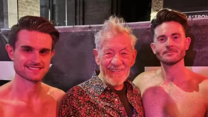 Ian McKellen no Roast - Reprodução/X