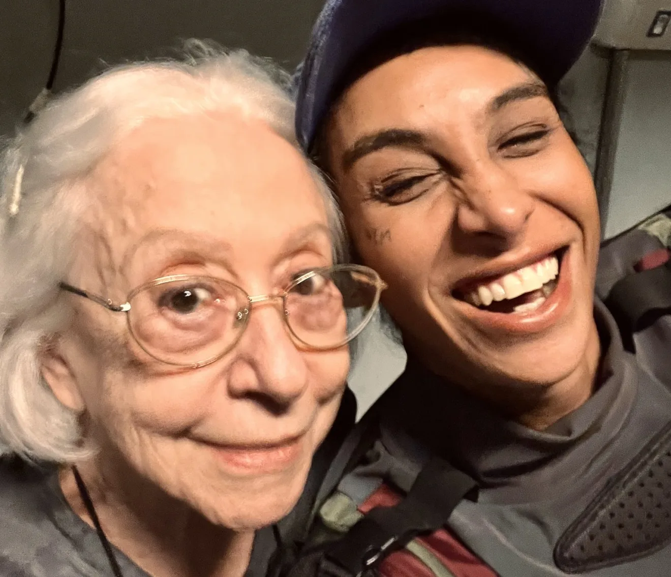 Fernanda Montenegro e Linn da Quebrada - Reprodução/Instagram