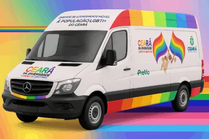 Unidade Móvel Leva Acolhimento e Serviços Gratuitos à População LGBTQIA+ durante o São João de Maracanaú