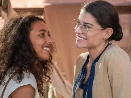 Alice Carvalho e Alinne Moraes em Guerreiros do Sol