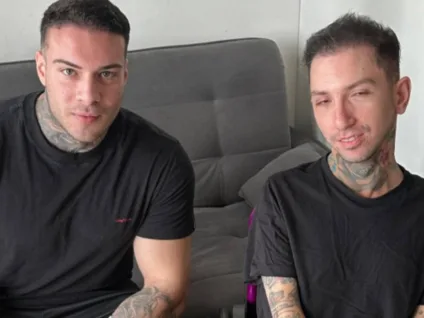 Rafa Marttinz e Gabriel Brito