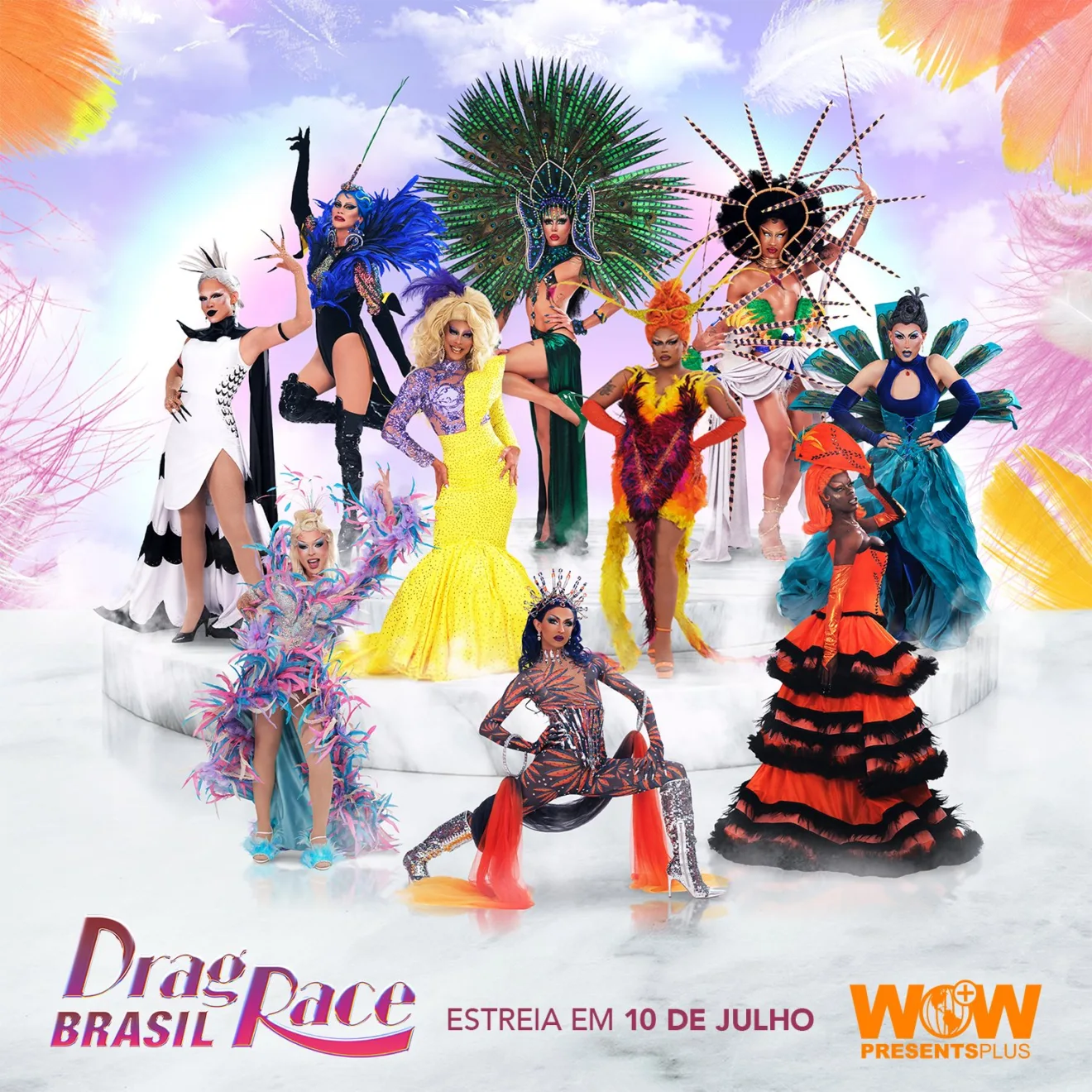 Elas estão entre nós! As 10 queens da 2ª temporada de Drag Race Brasil