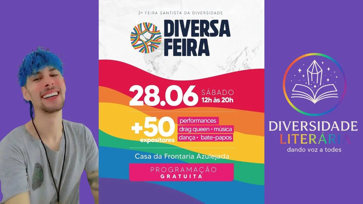 Eles que lutem: a literatura queer vai dominar Santos neste sábado!