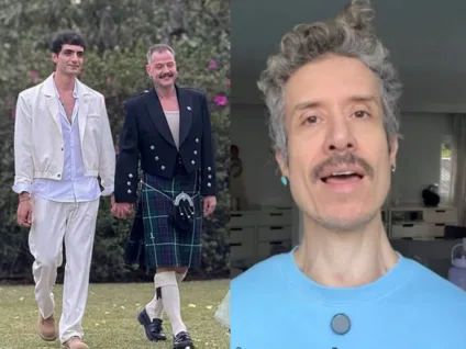 Ex do filho de Marília Gabriela quebra o silêncio sobre polêmica após casamento: "Chateado"
