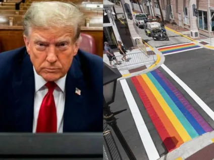 Donald Trump ordena retirada de cores LGBTQIA+ de cruzamento nos EUA