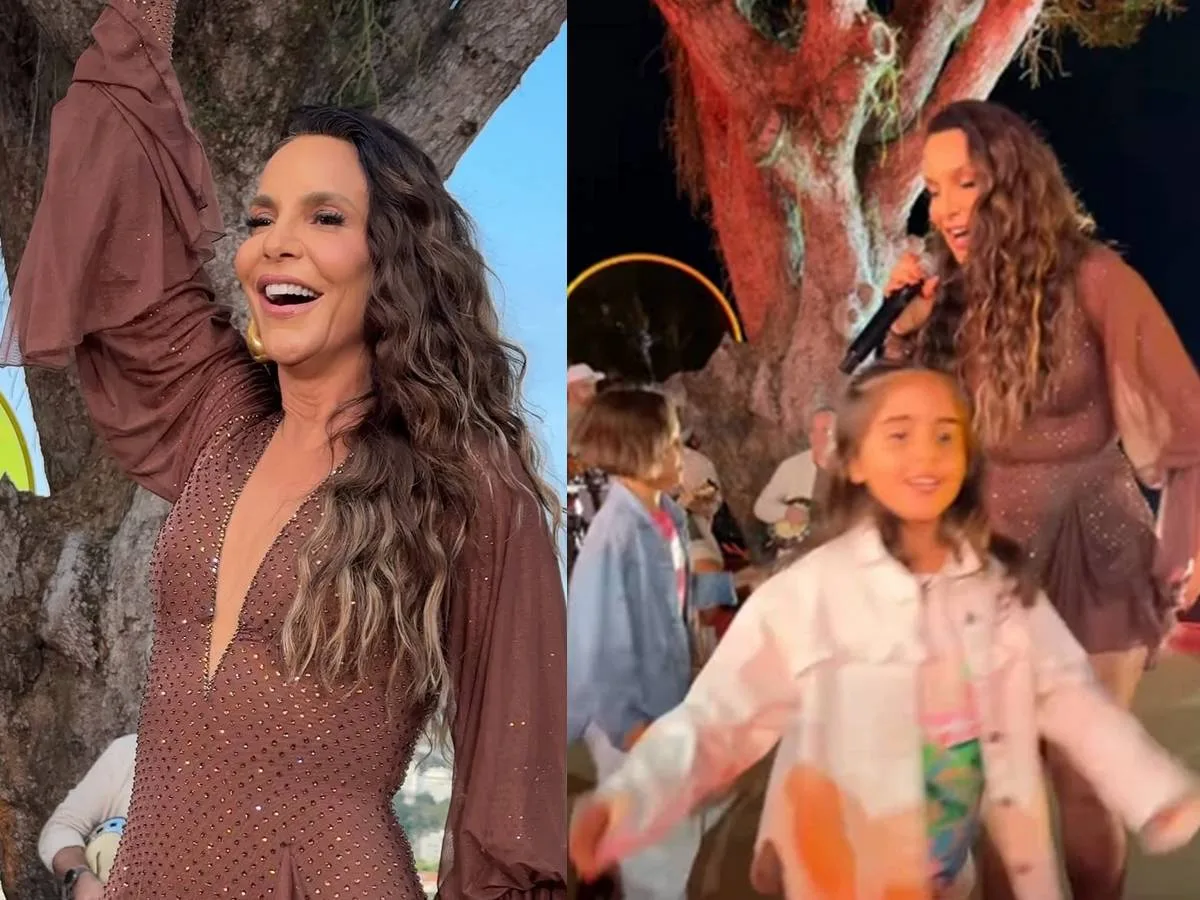 Ivete Sangalo e filhas