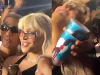 [VÍDEO] Pabllo Vittar leva puxão de cabelo de fã e revida com tapa durante show