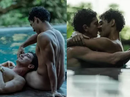 Johnny Massaro causa nas redes com cena de beijo grego gay em nova série da HBO Max