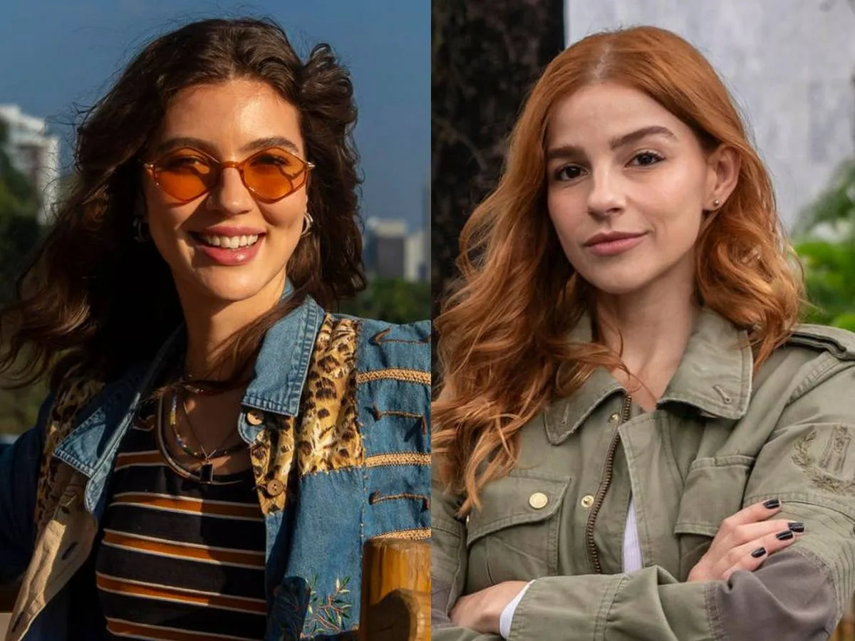 Lorena (Alanis Guillen) e Eduarda (Gabriela Medvedovsky) em Três Graças