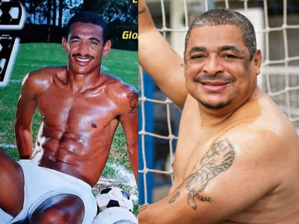 Vampeta anuncia novo ensaio nu, quase 30 anos após posar para a G Magazine