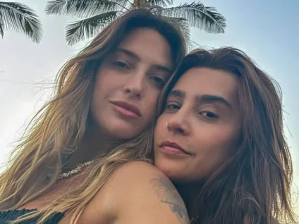 Lauana Prado se pronuncia após ataques homofóbicos por clique com a noiva, Tati Dias