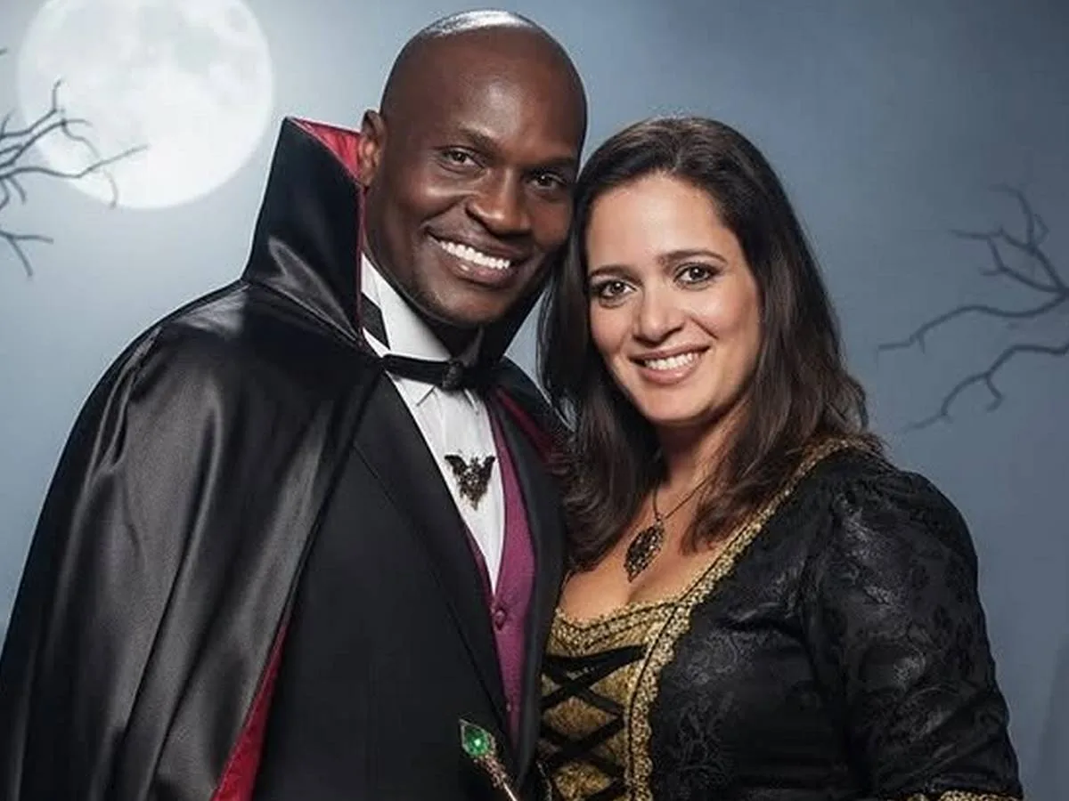 Jacaré e Gabriela Mesquita