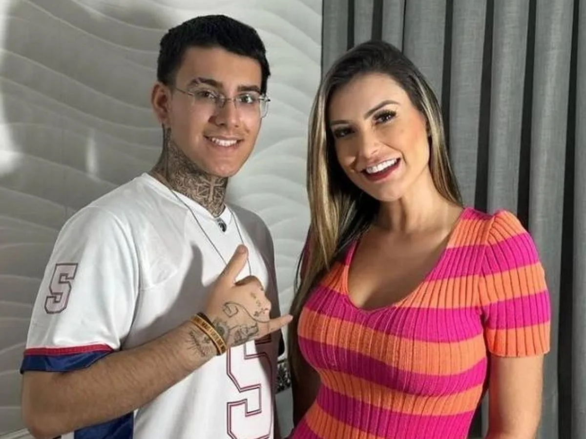 Arthur e Andressa Urach