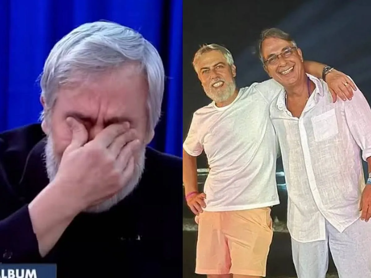 Anderson Müller e o marido