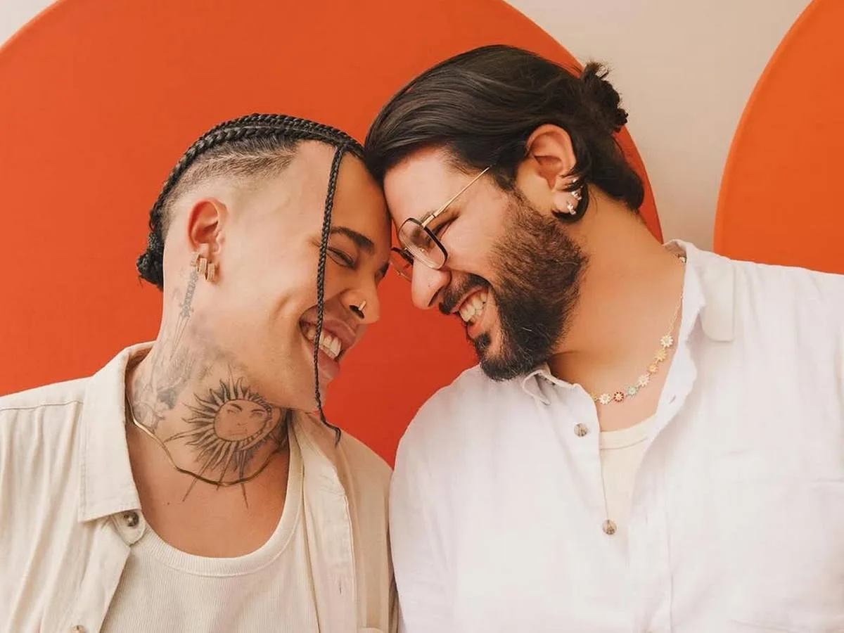 Gloria Groove e Pedro Lopes