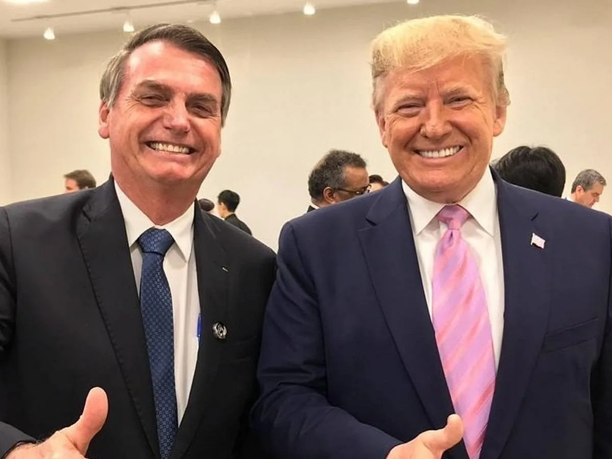 Jair Bolsonaro e Donald Trump