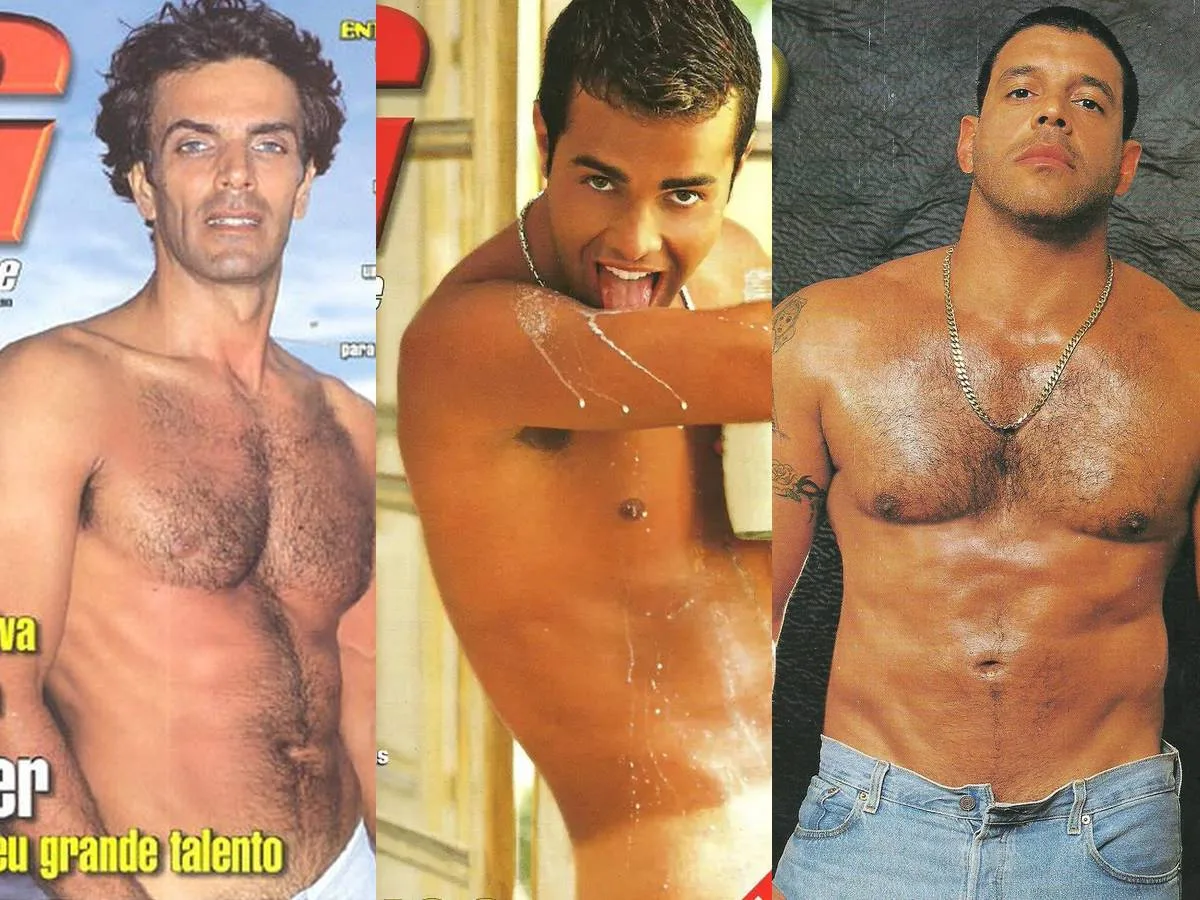 Quem foi o primeiro famoso que posou pelado na revista G Magazine?