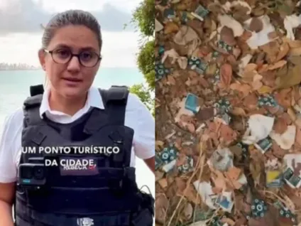 Secretária flagra casal gay durante ato sexual em mata de João Pessoa e promete combate: "Vamos expor"