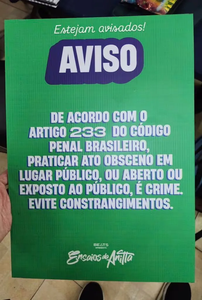 Ensaios da Anitta