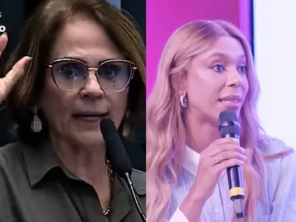 Damares Alves e Erika Hilton