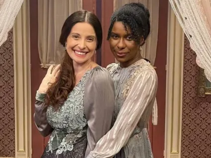 Atriz celebra desfecho feliz de casal lésbico em Dona Beja: 