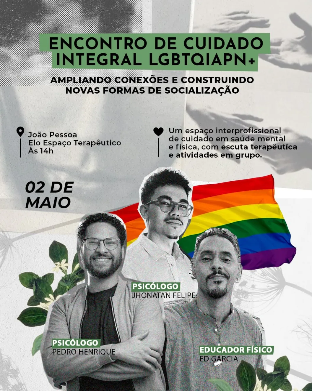 João Pessoa recebe encontro criado por jovens voltado à saúde da população LGBTQIAPN+