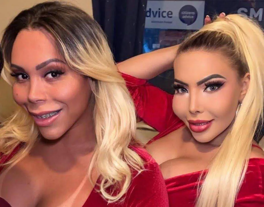 Suellen Carey e a irmã