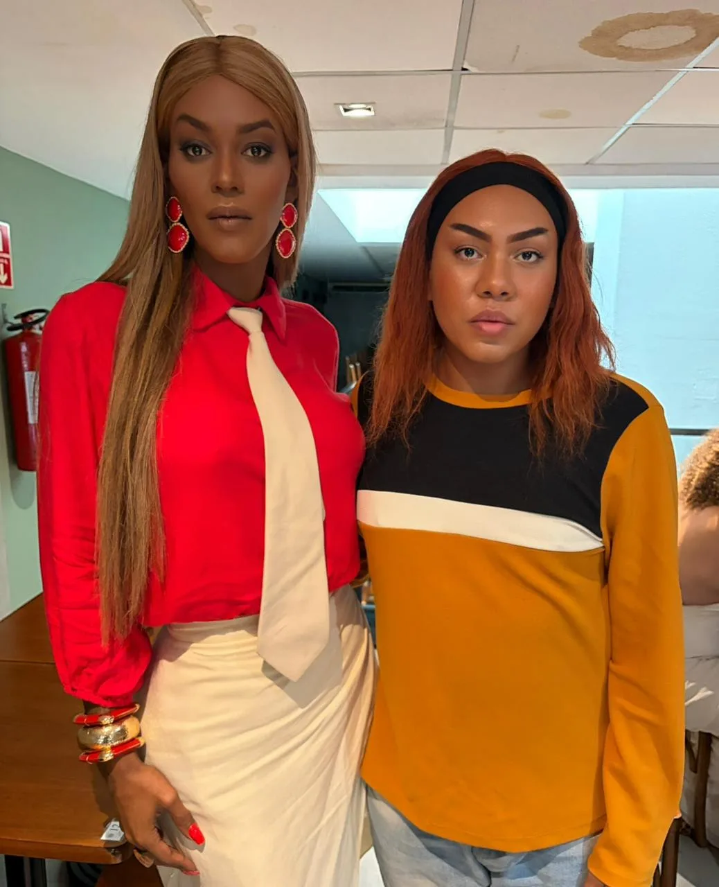 Benny Briolly e Roberta Santana