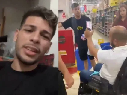 Jovem agredido por cadeirante em shopping quebra o silêncio após ataque homofóbico: "Quero justiça"