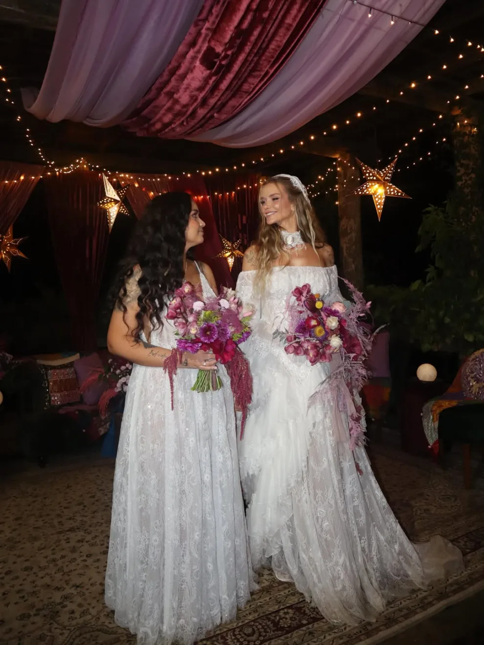 Marcela McGowan e Luiza Martins