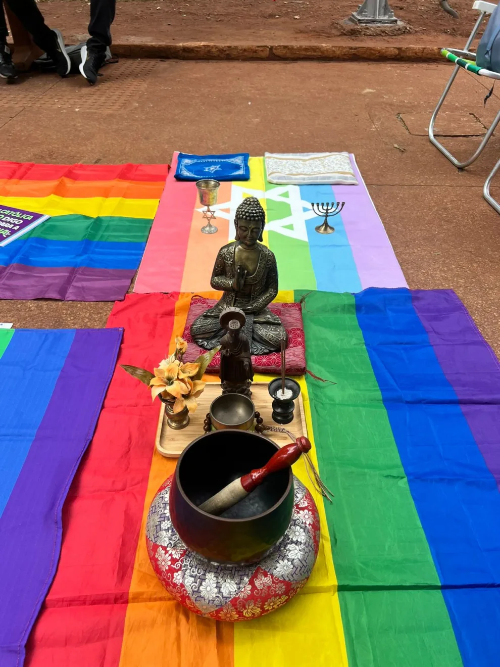 Fórum LGBTQIA+ Inter-religioso promove ato pela diversidade e democracia em São Paulo