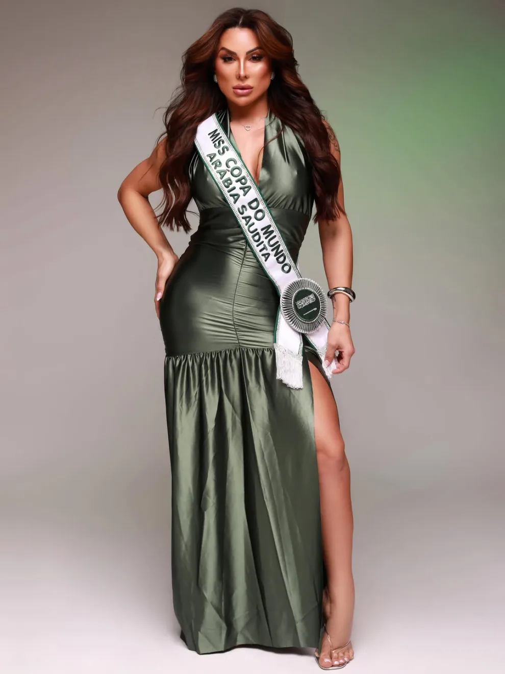 Bruna Mendonça, a Miss Arábia Saudita