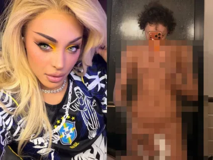 Pabllo Vittar posa sem roupa em selfie e detalhe rouba a cena na web