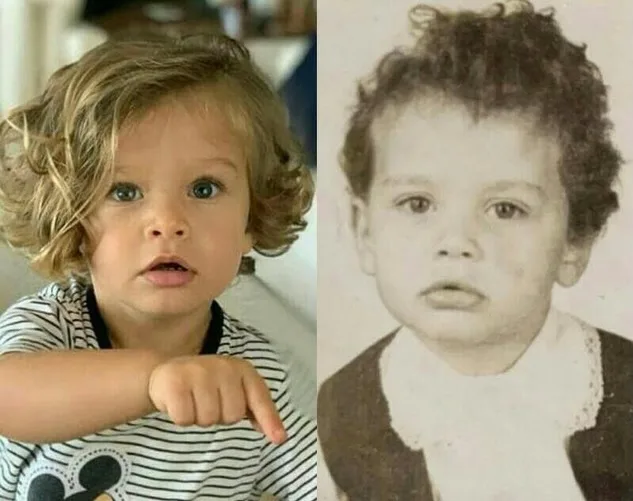 Carmo Dalla Vecchia e filho