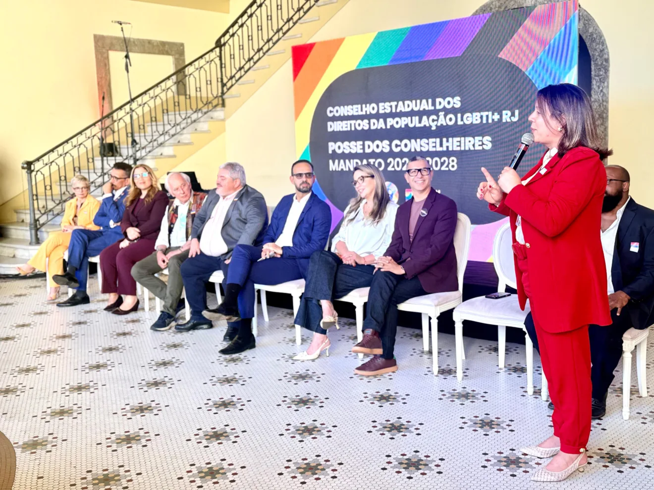 Conselho Estadual dos Direitos da População LGBTI+ do RJ empossa nova gestão para 2025/2026