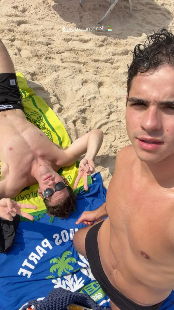 Pietro Antonelli e João Victor Gonçalves