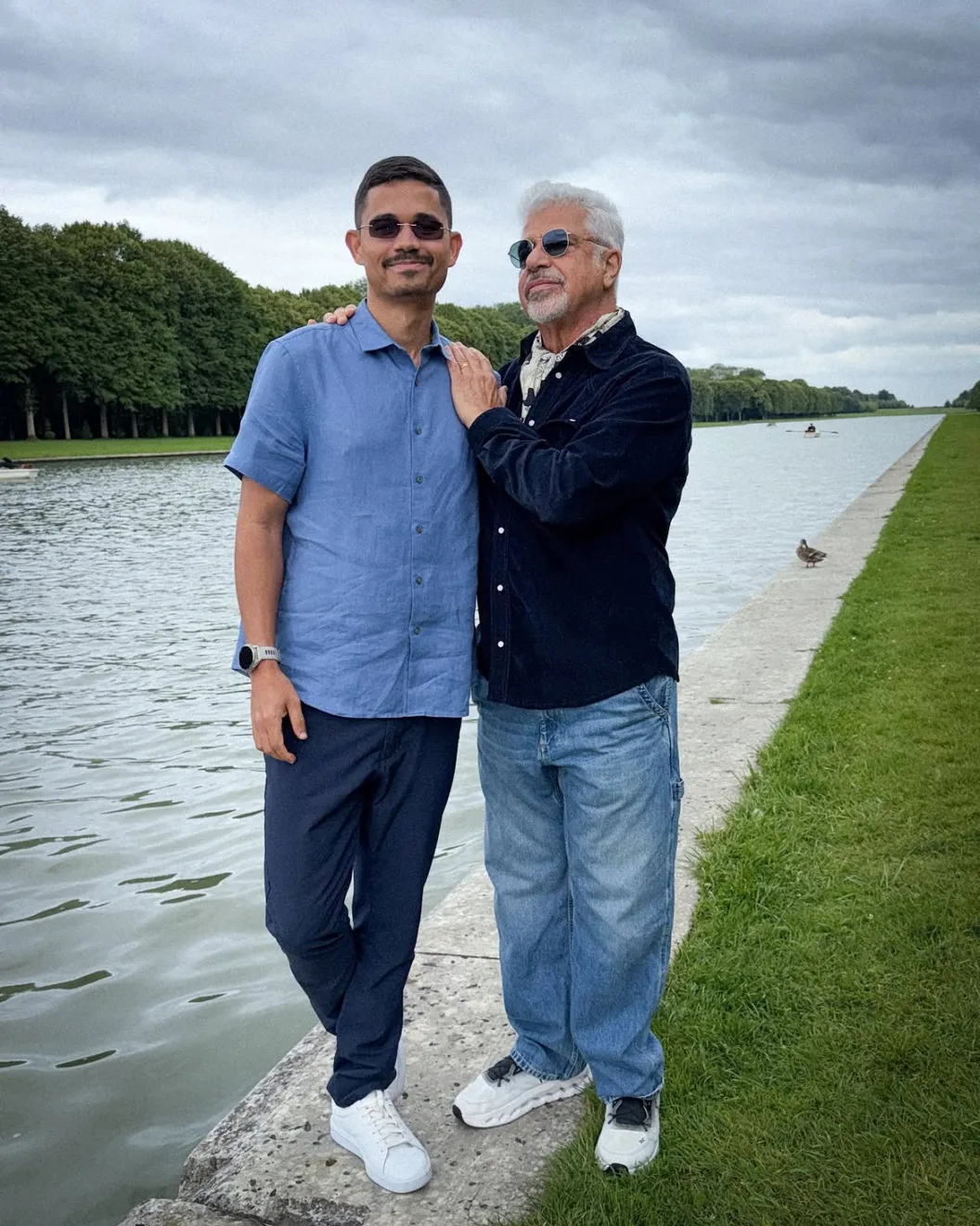 Clebson Teixeira e Lulu Santos